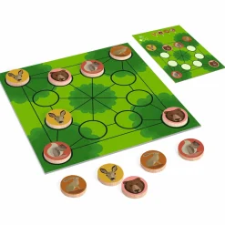 Djeco Gra logiczna SoLogic WOODANIMO 7+