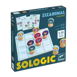 Djeco Gra logiczna SoLogic ZIZANIMAL 5+