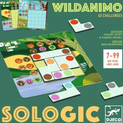 Djeco Gra logiczna WILDANIMO 7+