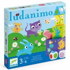 Djeco Gra Ludanimo - zestaw 3 gier dla dzieci