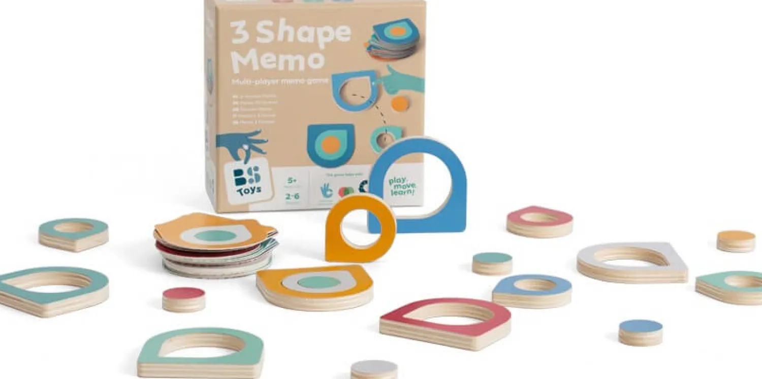 BS Toys Gra Memory, dopasuj wzór