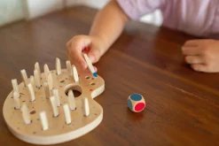 BS Toys Gra memory Kolorowe Pędzle z kostką 4+
