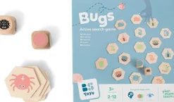 BS Toys Gra na spostrzegawczość 4w1 Znajdź robaczka, memo