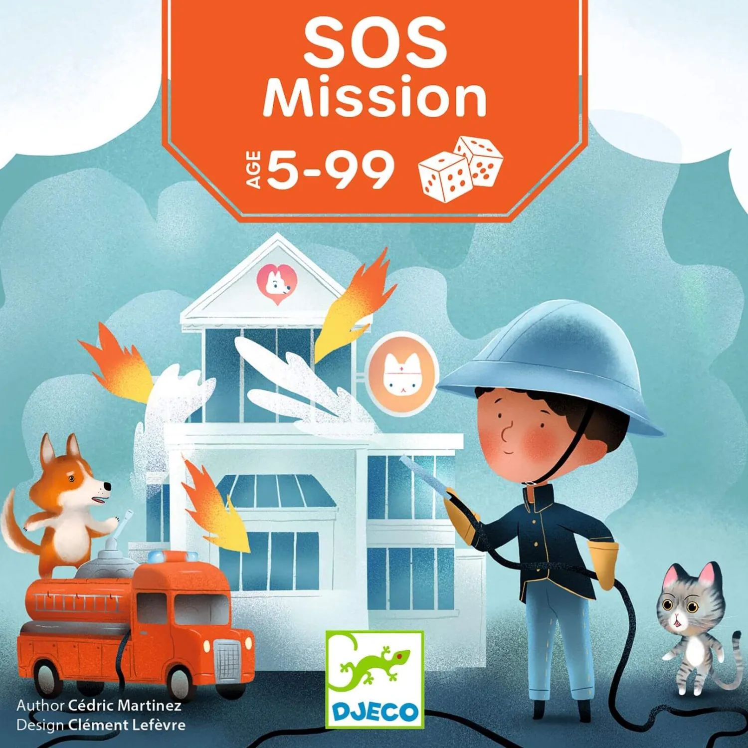 Djeco Gra planszowa SOS MISSION 5+