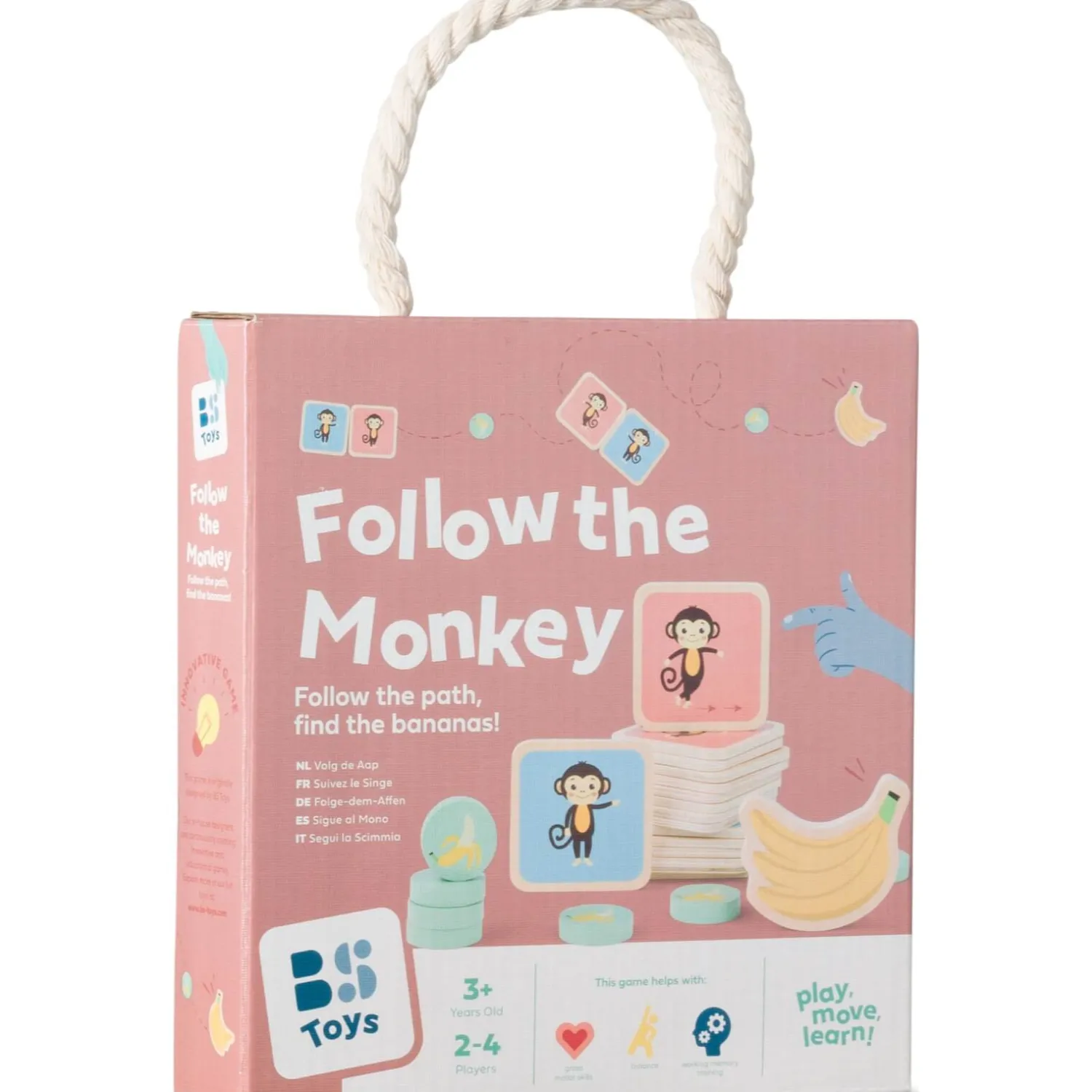 BS Toys Gra ruchowa Śledź Małpkę
