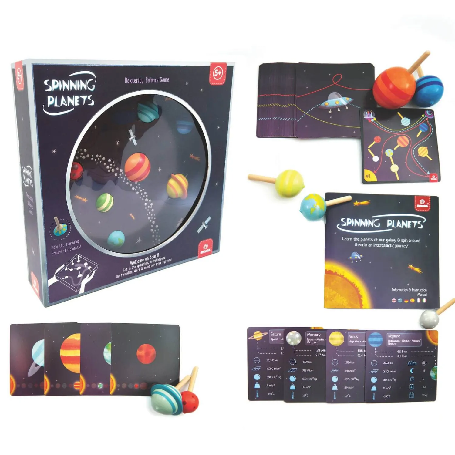 SVOORA Gra Spinning Planets