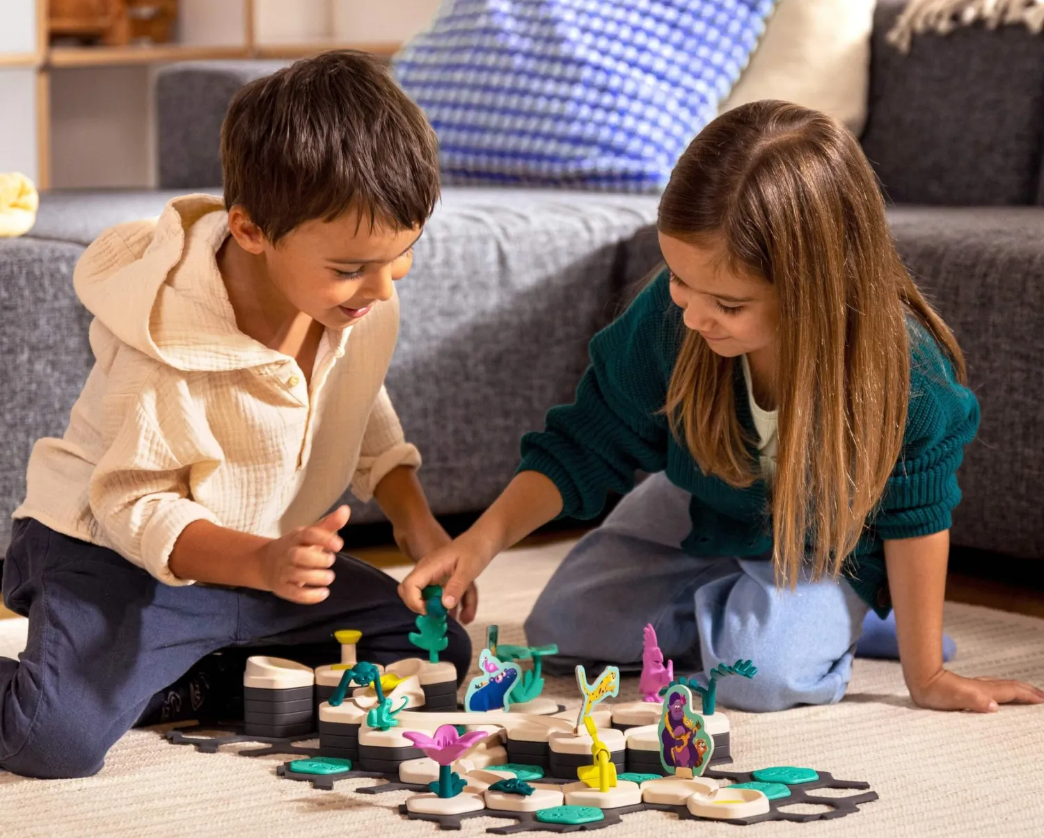 Ravensburger GraviTrax JUNIOR. Zestaw Startowy L - Dżungla, 100 el.