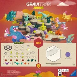 Ravensburger GraviTrax JUNIOR. Zestaw Startowy L - Dino, 98 el.