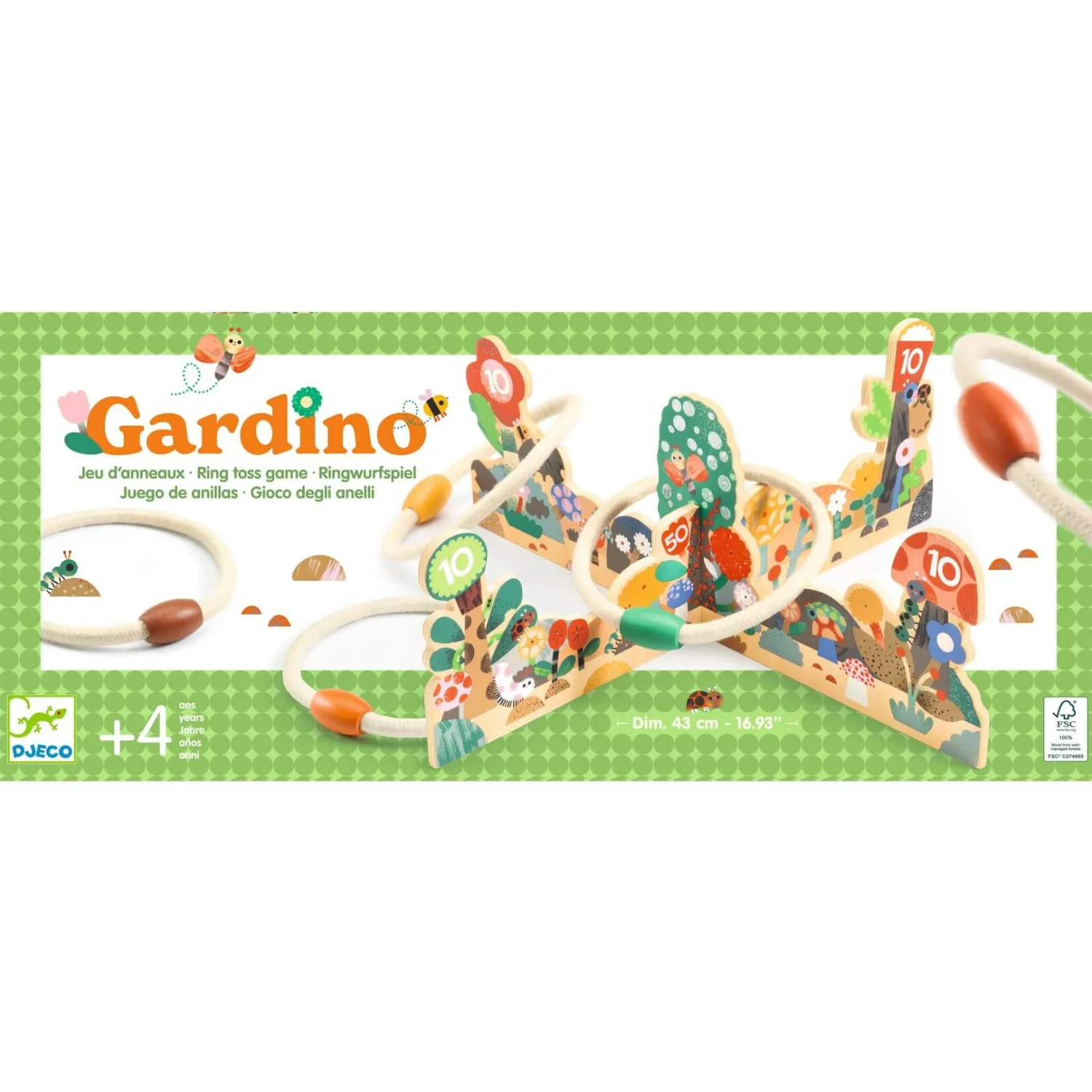 Djeco Gra zręcznościowa GARDINO