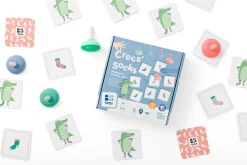 BS Toys Gra zręcznościowa i edukacyjna Dopasuj Skarpetę 4+