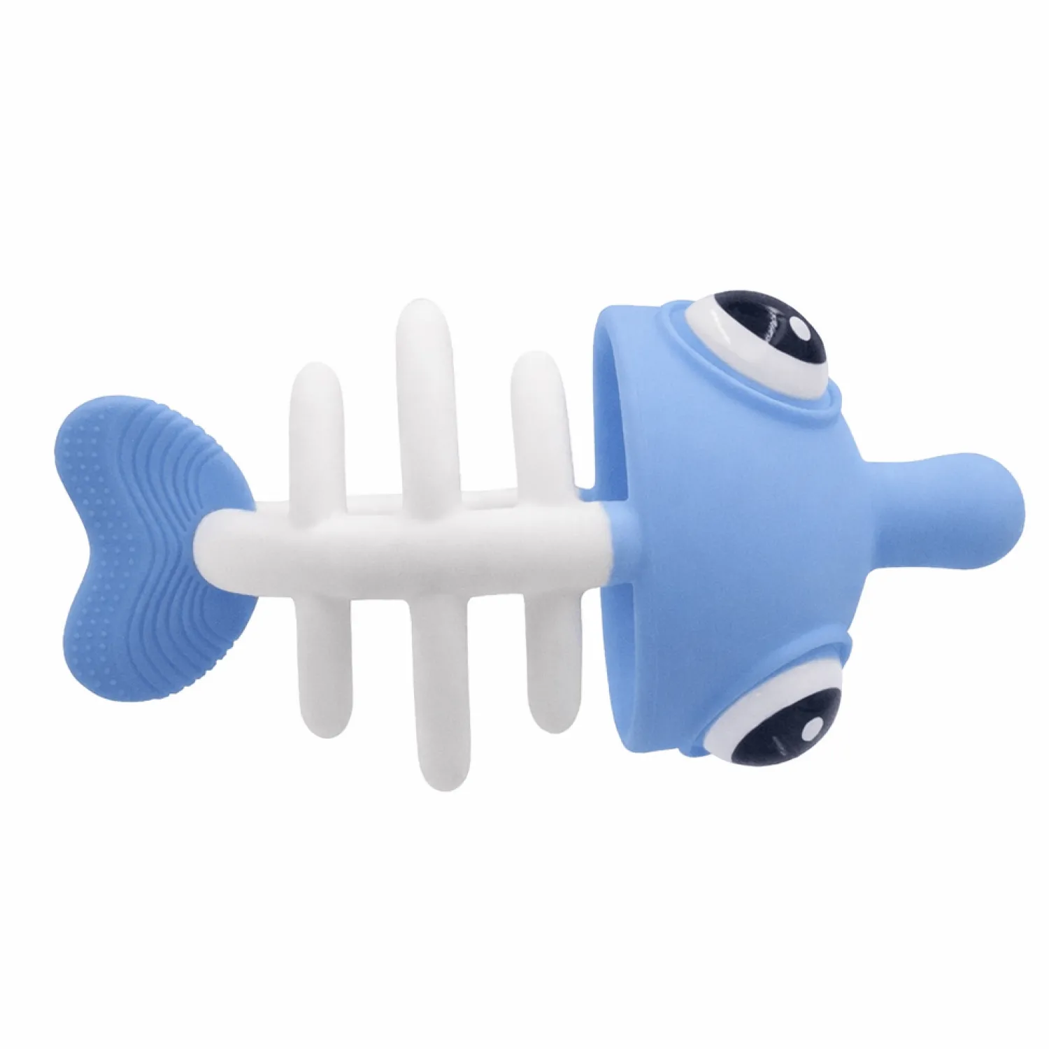Mombella Gryzak Uspokajający Rybka 3w1 Light Blue