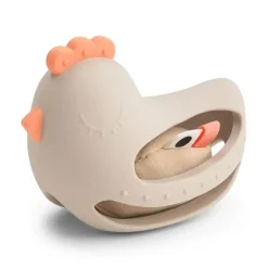 Done by Deer Gryzak zabawka do chwytania Kurka Clucky z grzechotką