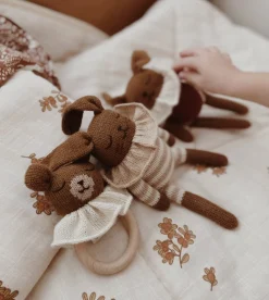 Main Sauvage Grzechotka, gryzak - teddy