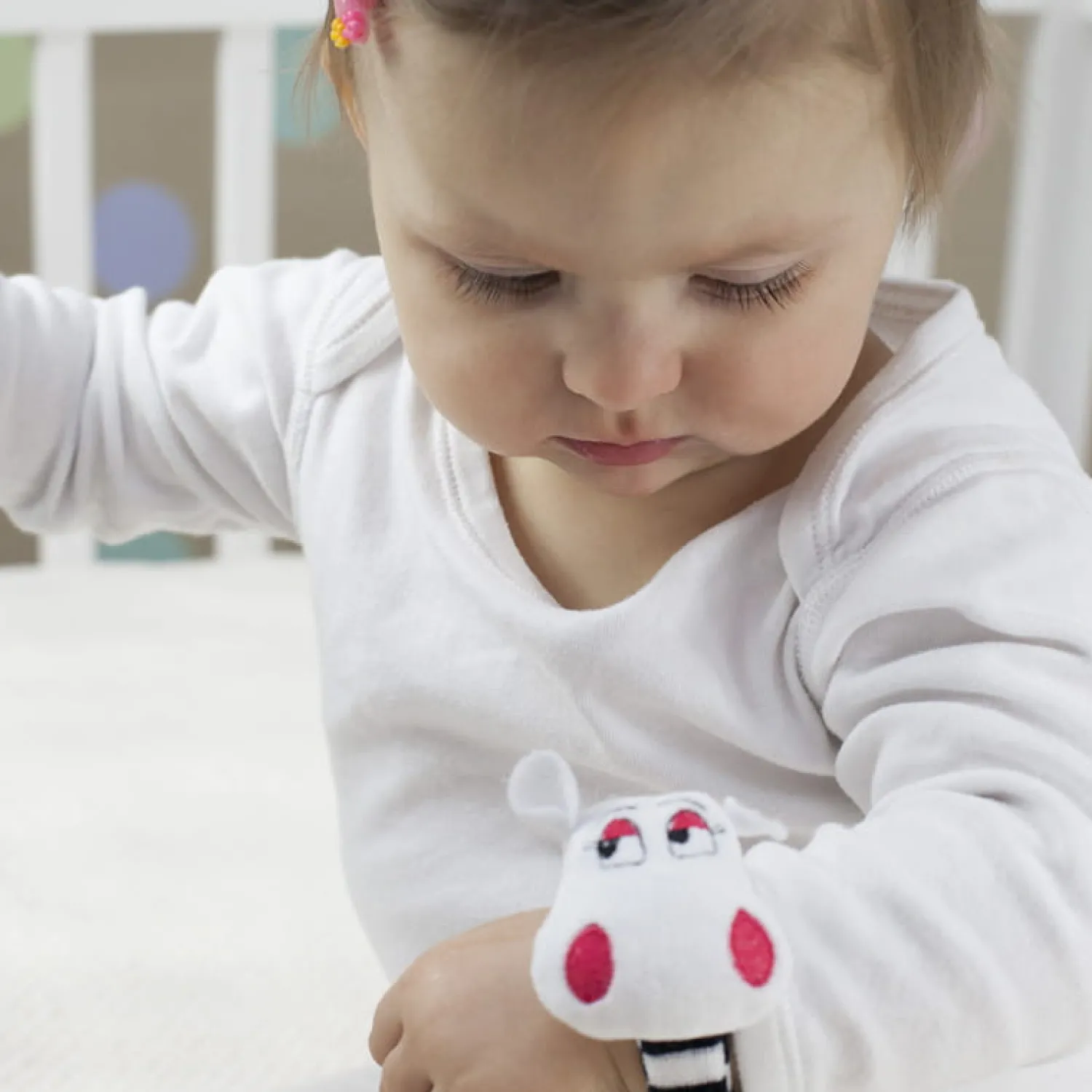 Mom's Care Grzechotka na rączkę Żaba