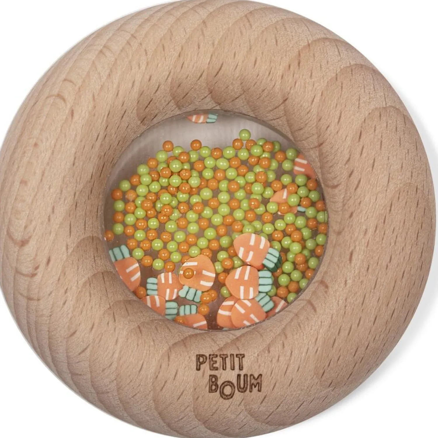 Petit Boum Grzechotka sensoryczna - Marchewki