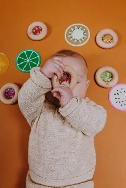 Petit Boum Grzechotka sensoryczna - Pomidorki