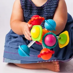 Fat Brain Toys Grzechotka Sensoryczna Przygoda Wimzle