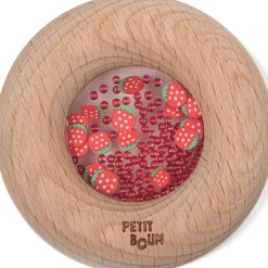 Petit Boum Grzechotka sensoryczna - Truskawka