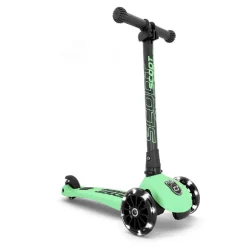 Scootandride Highwaykick 3 LED Hulajnoga składana ze świecącymi kółkami 3+ Kiwi