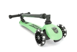 Scootandride Highwaykick 3 LED Hulajnoga składana ze świecącymi kółkami 3+ Kiwi