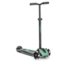 Scootandride Highwaykick 5 LED Hulajnoga trójkołowa balansowa ze świecącymi kółkami 5+ Forest