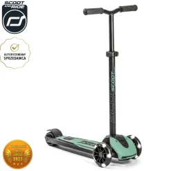 Scootandride Highwaykick 5 LED Hulajnoga trójkołowa balansowa ze świecącymi kółkami 5+ Forest