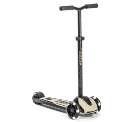 Scootandride Highwaykick 5 LED Hulajnoga trójkołowa balansowa ze świecącymi kółkami 5+ Ash
