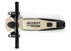 Scootandride Highwaykick 5 LED Hulajnoga trójkołowa balansowa ze świecącymi kółkami 5+ Ash