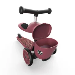Scootandride Highwaykick 1 Lifestyle 2w1 Jeździk i hulajnoga z zamykanym schowkiem 1-5 lat Wildcat
