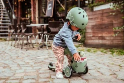 Scootandride Highwaykick 1 Lifestyle 2w1 Jeździk i hulajnoga z zamykanym schowkiem 1-5 lat Green Lines