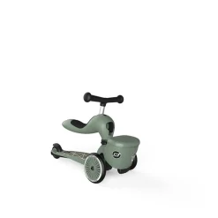 Scootandride Highwaykick 1 Lifestyle 2w1 Jeździk i hulajnoga z zamykanym schowkiem 1-5 lat Green Lines