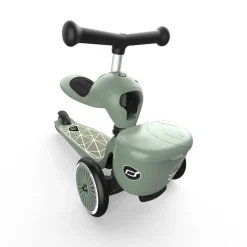 Scootandride Highwaykick 1 Lifestyle 2w1 Jeździk i hulajnoga z zamykanym schowkiem 1-5 lat Green Lines