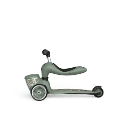 Scootandride Highwaykick 1 Lifestyle 2w1 Jeździk i hulajnoga z zamykanym schowkiem 1-5 lat Green Lines