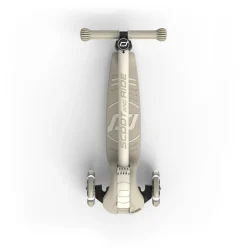 Scootandride Highwaykick 3S Hulajnoga z systemem sterowania 2w1 i kółkami LED składana 3+ Ash
