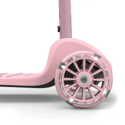 Scootandride Highwaykick 3S Hulajnoga z systemem sterowania 2w1 i kółkami LED składana 3+ Rose