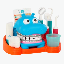 Battat Hippodontist - interaktywny zestaw do nauki higieny jamy ustnej, dentysta