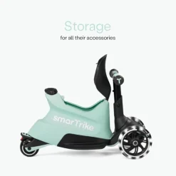 smarTrike Hulajnoga 4w1 Xtend Scooter + Ride-on, Soft Green