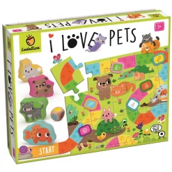 Ludattica I LOVE PETS - pierwsza gra planszowa - JAK ZAJMOWAĆ SIĘ ZWIERZĄTKIEM