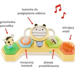 Skip Hop Interaktywna kierownica Pszczółka Farmstand 2w1
