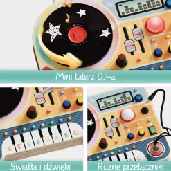 TOPBRIGHT Interaktywna konsola muzyczna dla dzieci, 18m+