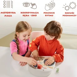 TOPBRIGHT Interaktywna konsola muzyczna dla dzieci, 18m+