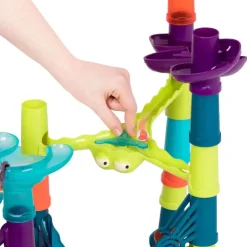 B.Toys Interaktywny kulodrom ze światłem Marble-Palooza, wersja Deluxe