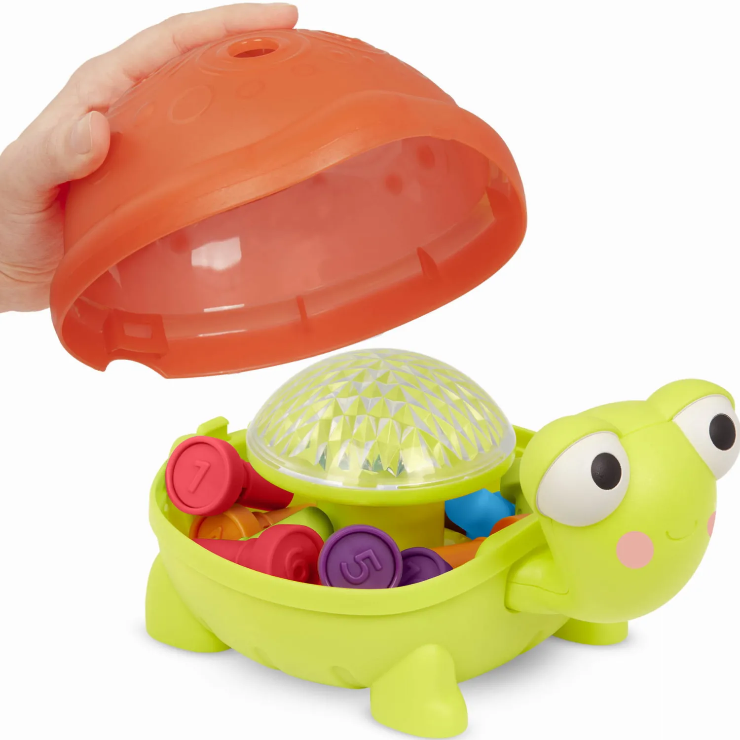 B.Toys Interaktywny ŻÓŁW edukacyjny – do nauki liczenia i kolorów