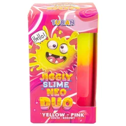 Tuban Jiggly Slime Neo Duo - żółto-różowy, 430g