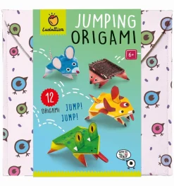 Ludattica JUMPING ORIGAMI Jump! Jump! - zestaw kreatywny - SKACZĄCE ZWIERZAKI