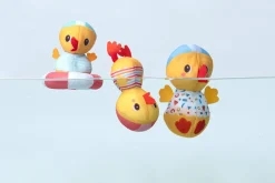 Lilliputiens 3 kaczuszki do kąpieli Nauka pływania 9 m+