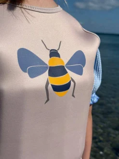 Vanilla Copenhagen Kamizelka do pływania Neo Honeybee Beige