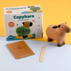 Radis et Capucine Kapibara z terakoty do zasiania nasion chia