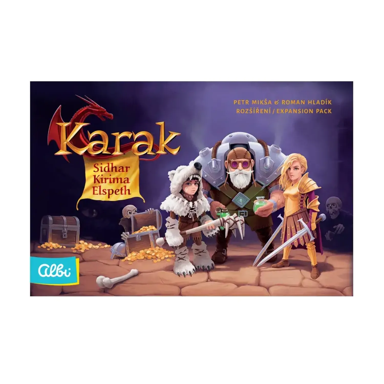 Albi Karak - minidodatek do gry, Sidhar, Kirima & Elspeth