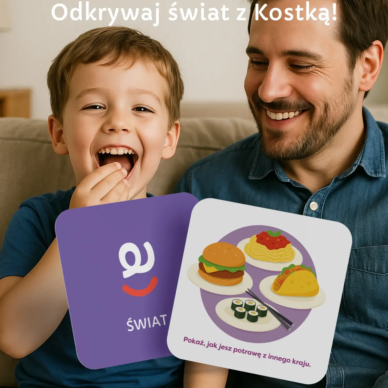 rozwojowa mama Karty do kostki aktywności - szalona zabawa 2+